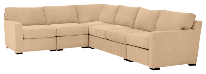 Radley 5-Pc. Fabric Sectional Sofa, Created for Macy's