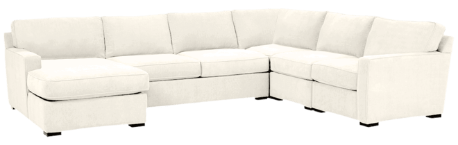Radley 5-Pc. Fabric Chaise Sectional Sofa with Corner Piece, Created for Macy's