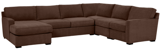 Radley 5-Pc. Fabric Chaise Sectional Sofa with Corner Piece, Created for Macy's