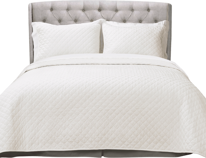 Ava Cotton 3-Pc. Quilt Set, King