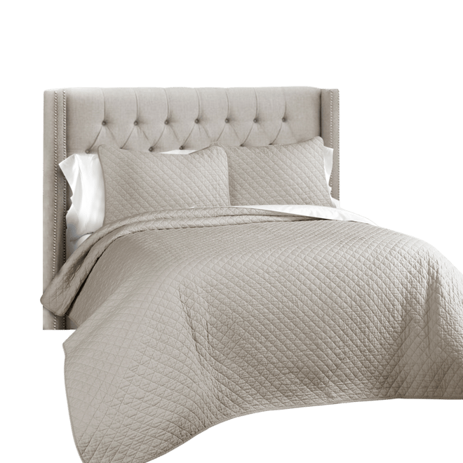 Ava Cotton 3-Pc. Quilt Set, King