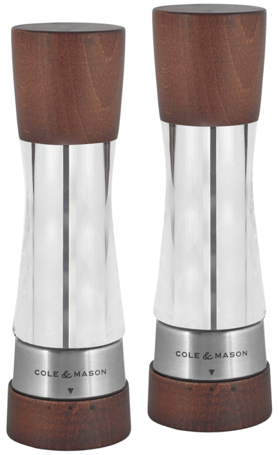 Cole & Mason Oldbury Wood Salt and Pepper Grinder Set