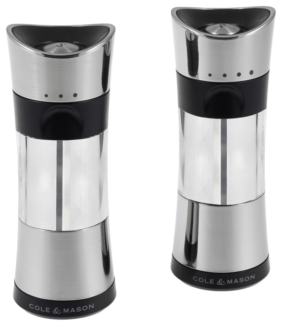 Inverted salt best sale and pepper mills