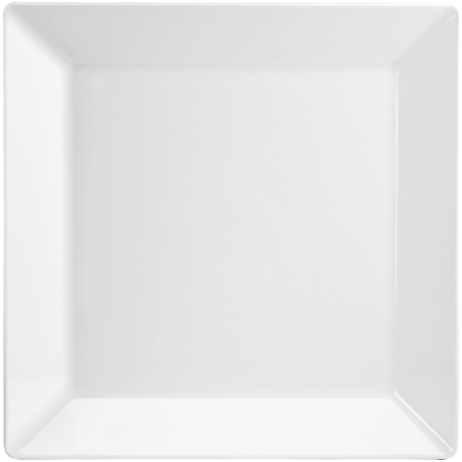Diamond Melamine 14.5" Square Platter