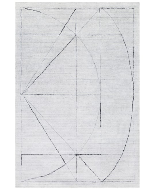 Hightower Htw-3010 Medium Gray 8' x 10' Area Rug