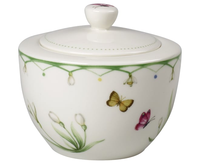 Colorful Spring Sugar Bowl