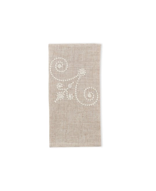 Lenox French Perle Embroidered Napkin, 19" x 19"