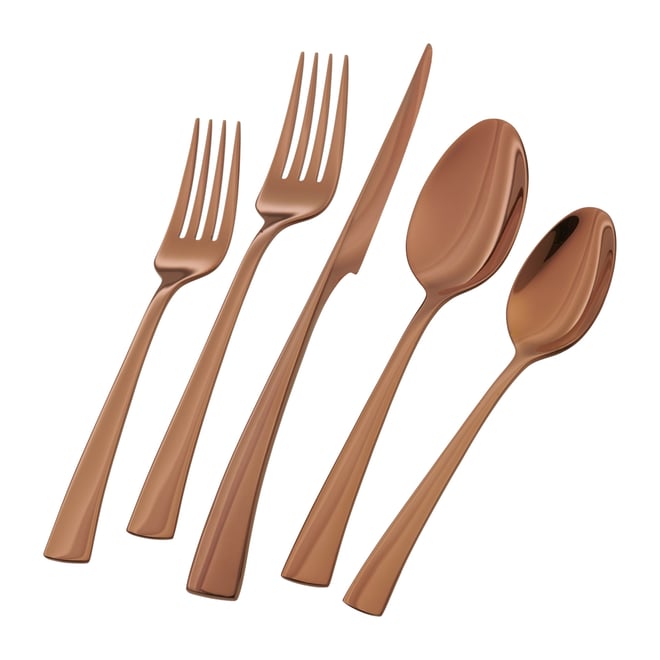 J.a. Henckels Bellasera Rose Gold 20-pc 18/10 Stainless Steel Flatware Set, Service for 4