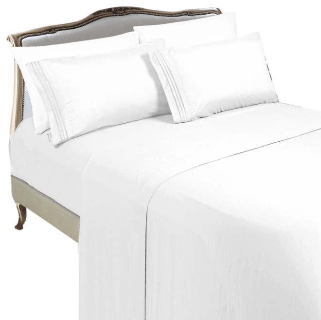 Luxury Soft Solid 4-Pc. Sheet Set, California King