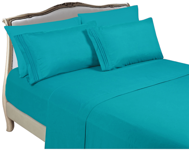 Luxury Soft Solid 4-Pc. Sheet Set, California King