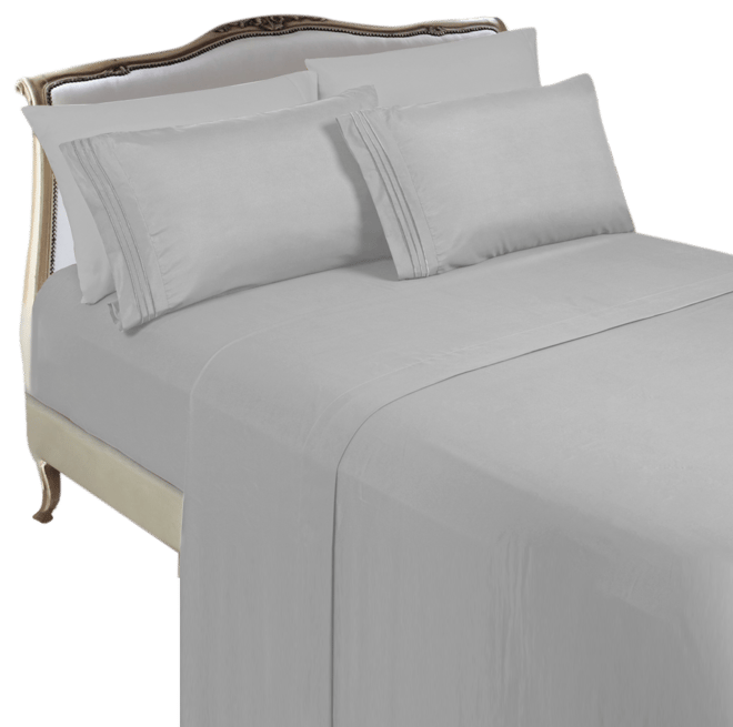 Luxury Soft Solid 4-Pc. Sheet Set, California King