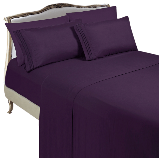 Luxury Soft Solid 4-Pc. Sheet Set, California King