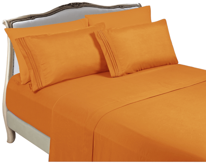 Luxury Soft Solid 4-Pc. Sheet Set, California King