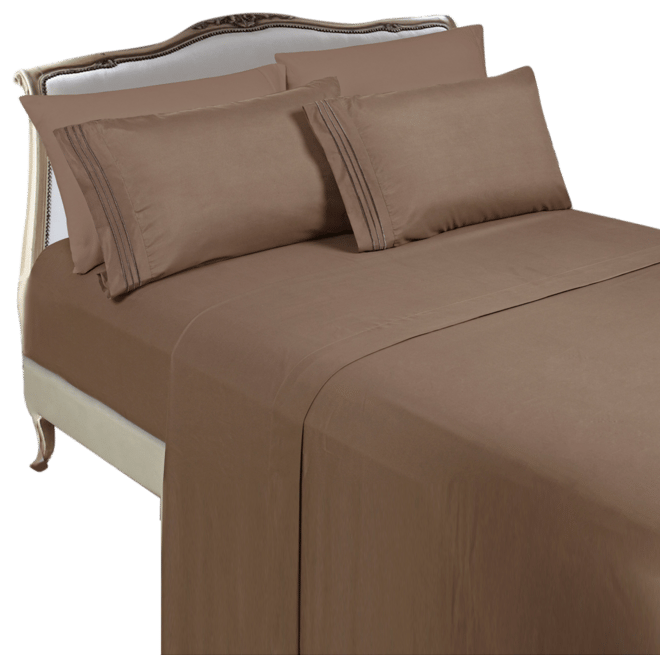 Luxury Soft Solid 4-Pc. Sheet Set, California King