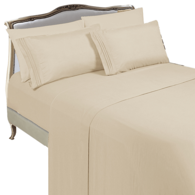 Luxury Soft Solid 4-Pc. Sheet Set, California King