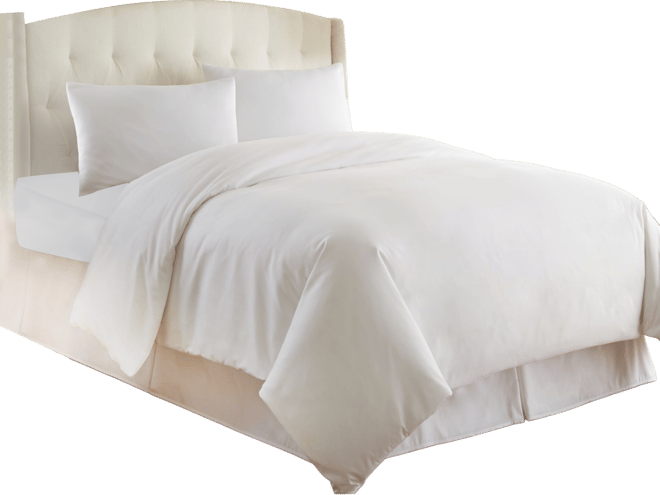 Ultra-Soft Solid Color 3-Pc. Duvet Cover Set, King