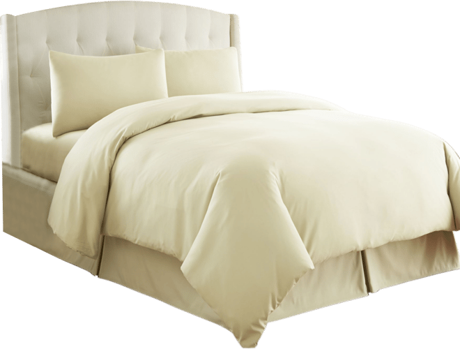 Ultra-Soft Solid Color 3-Pc. Duvet Cover Set, King