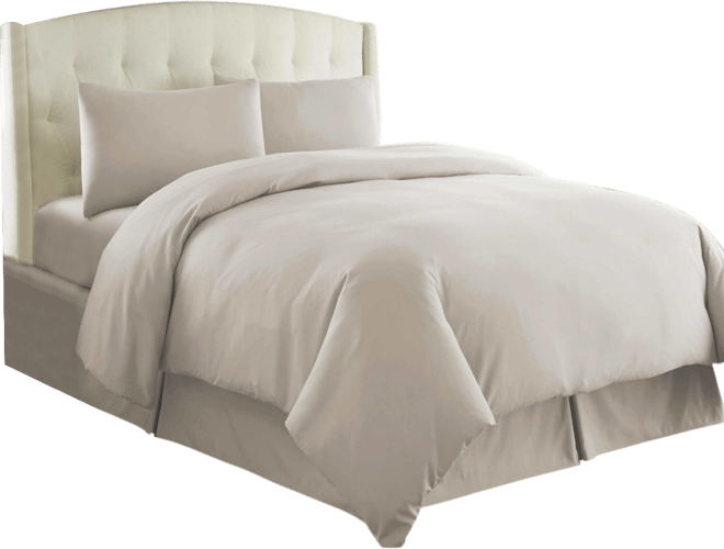 Ultra-Soft Solid Color 3-Pc. Duvet Cover Set, King