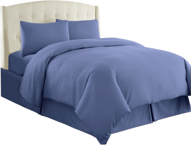 Ultra-Soft Solid Color 3-Pc. Duvet Cover Set, King
