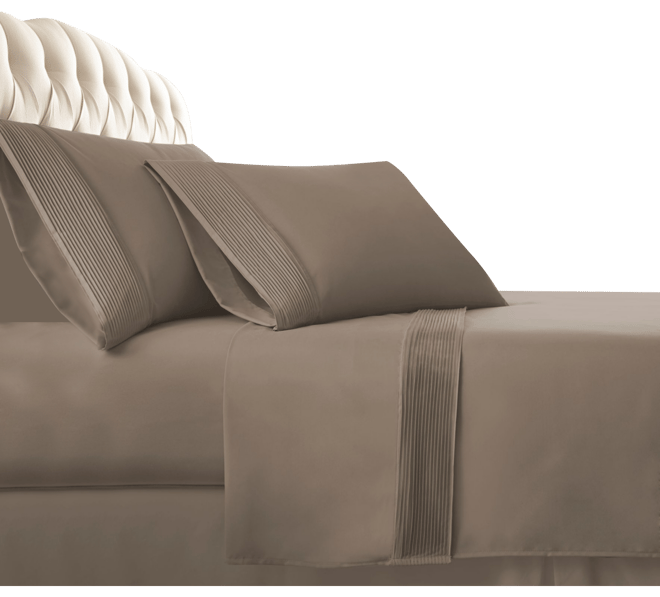 Classy Pleated 21" Extra deep, Pocket Sheet Set, Twin