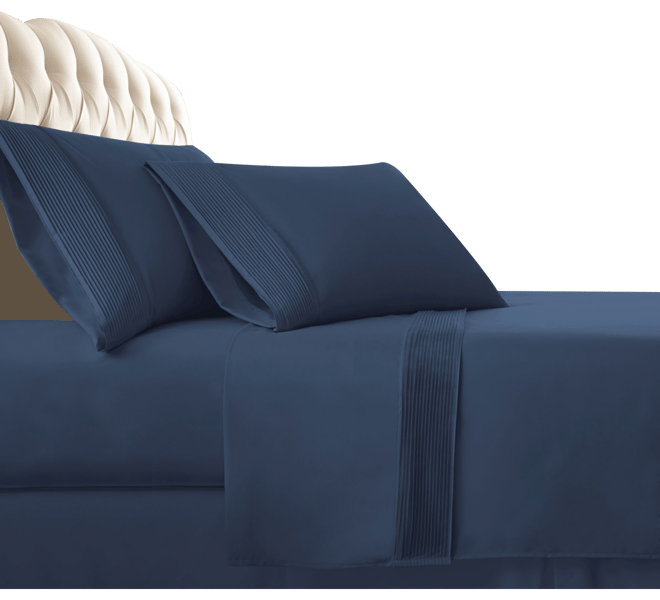 Classy Pleated 21" Extra Deep Pocket Sheet Set, Queen