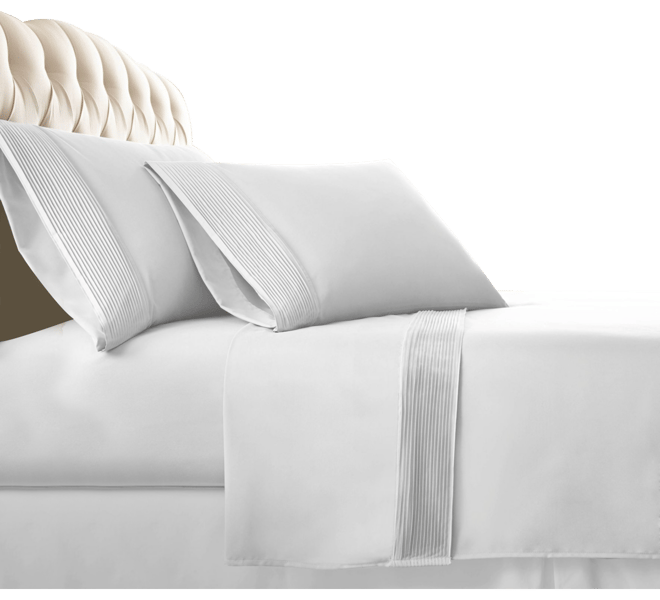 Classy Pleated 21" Extra deep, Pocket Sheet Set, King