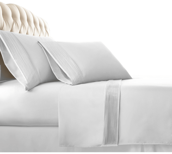 Classy Pleated 21" Extra deep, Pocket Sheet Set, California King