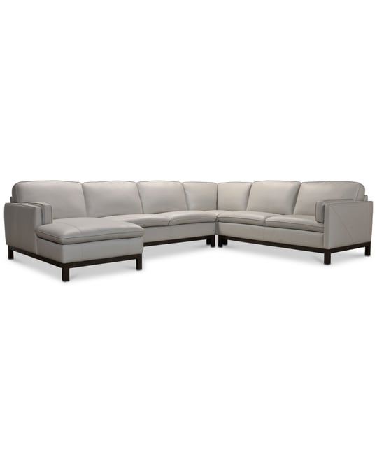 Grey sectional macys hotsell