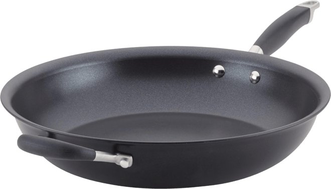 Advanced Home Hard-Anodized Nonstick 14.5" Skillet with Helper Handle