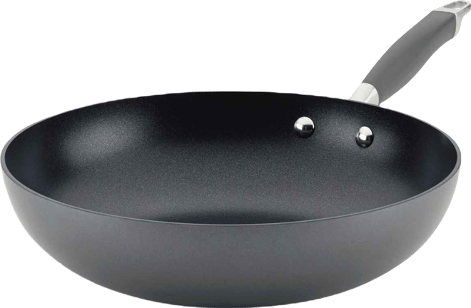 Advanced Home Hard-Anodized 12" Nonstick Stir Fry