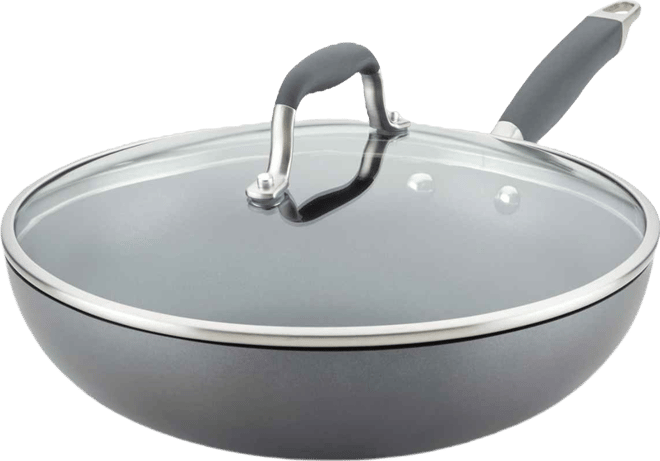 Advanced Home Hard-Anodized Nonstick Ultimate Pan, 12"