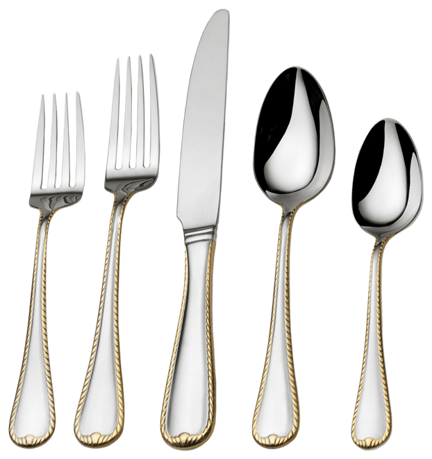 Gorham Ribbon Edge Stainless Flatware 2025