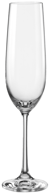 Viola Fluted Champagne Glass 6.5 Oz, Set of 12