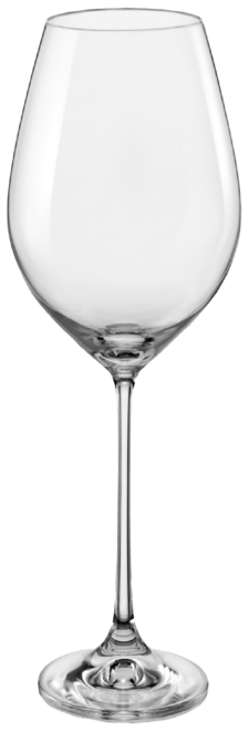 Viola Burgundy Wine Glass 19 Oz, Set of 6