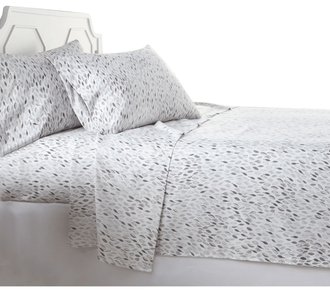 Botanical Garden 4-Pc. Printed Sheet Set, King