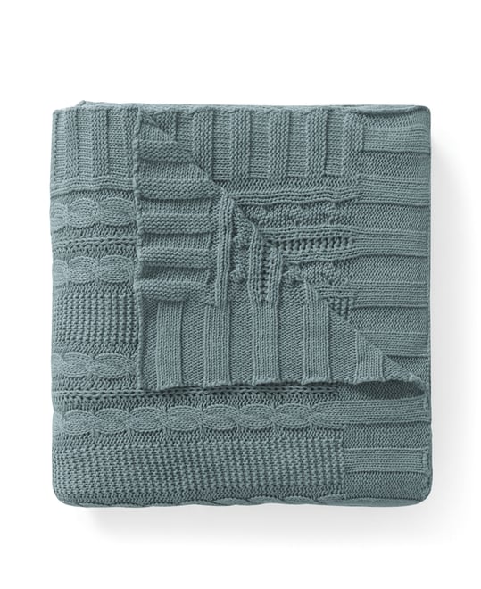 Dublin Cable Knit Throw, 50" x 70"