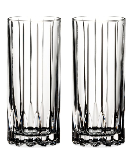 Set of 6 CRYSTAL HIGHBALL Durable Drinking glasses Limited Edition Glassware