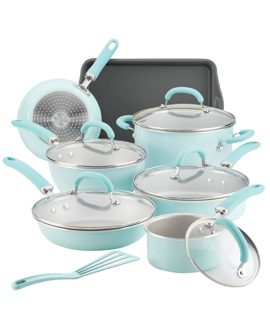 Create Delicious Aluminum Nonstick Cookware Set, 13 Piece