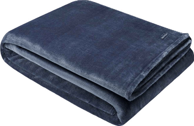 Solid Ultra Soft Plush Fleece Blanket, King