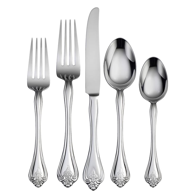 Boutonniere 20-pc Flatware Set, Service for 4