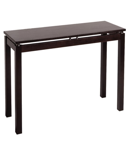 Linea Console/Hall Table with Chrome Accent