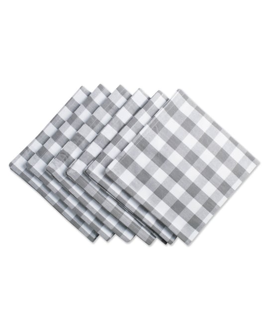 Checkers Napkin Set of 6