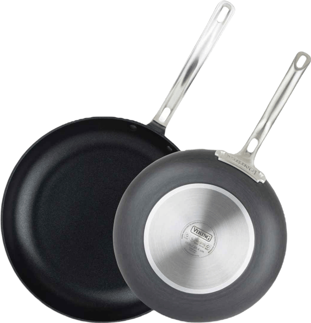 Hard Anodized Nonstick Fry Pan Set, 2 Piece
