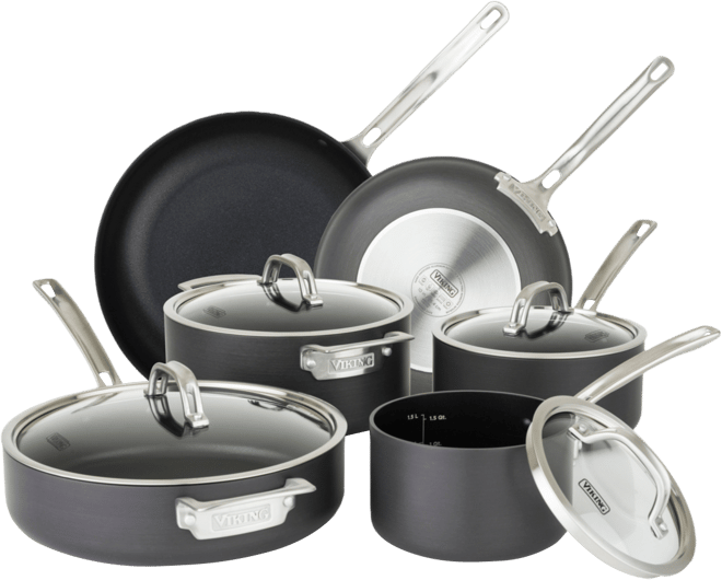 Hard Anodized Nonstick 10 Piece Set