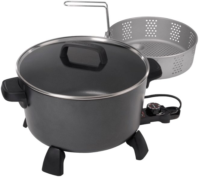 10-Qt. Kitchen Kettle Multi Cooker Steamer