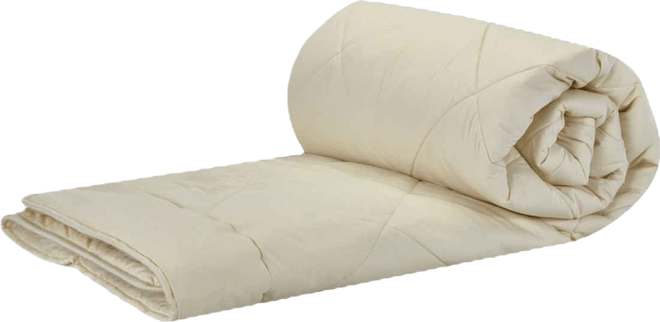 Mydual Washable and Reversible Wool Mattress Pad, King