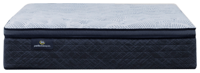 Perfect Sleeper Blue Lagoon Night 14" Plush Pillow Top Mattress-California King