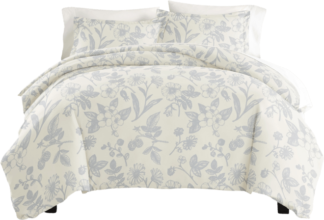 Lucid Dreams Patterned Duvet Cover Set, King/California King