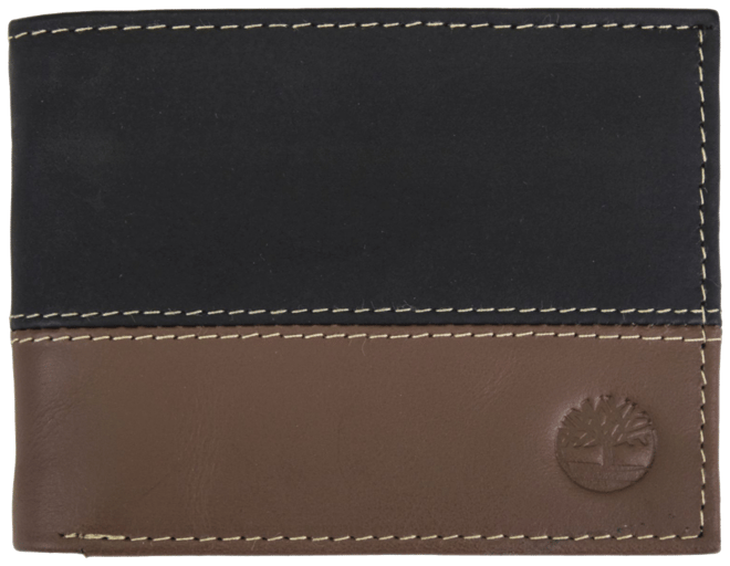 Men's  Two-Tone Commuter Wallet