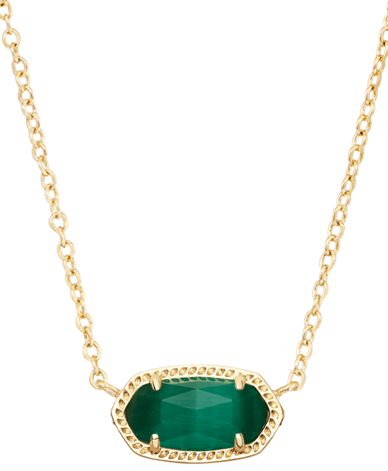 14K Gold Plated Elisa Pendant Necklace